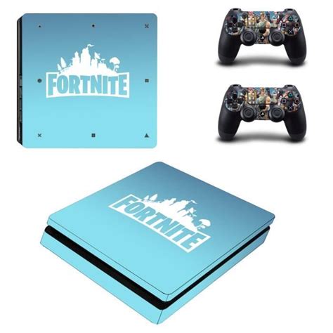 Fortnite Ps4 Slim Skin Vinyl Autocollant Decal Sticker Pour Sony Ps4