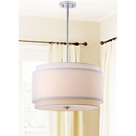 Safavieh Piran 3 Light White Moderncontemporary Cylinder Pendant Light