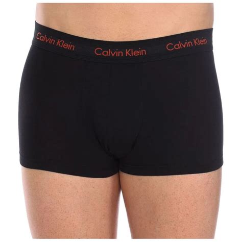 Calvin Klein Mens 3 Pack Boxer Briefs Black