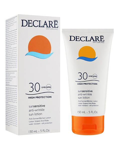 Declare Rejuvenating Sun Lotion Sun Sensitive Anti Wrinkle Sun Lotion