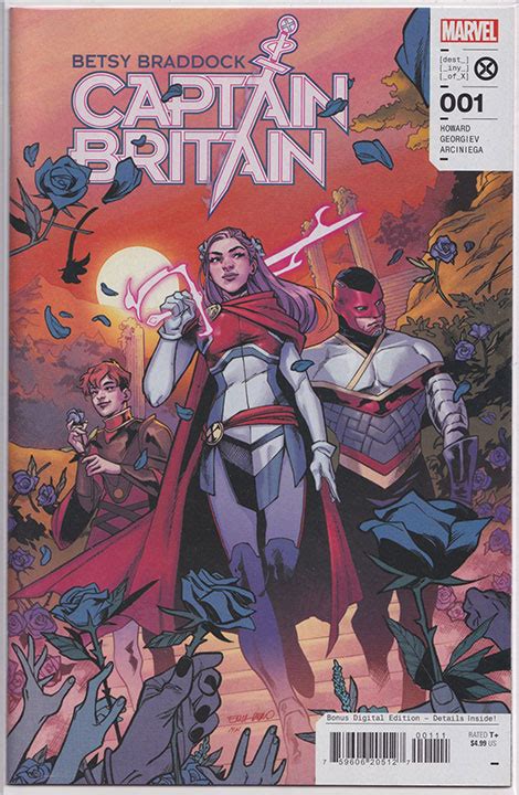 Betsy Braddock Captain Britain 1 Comic Book Shop