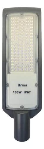 Reflector Brisa Luminaria Led W De Poste Ilumina O P Blica Ip