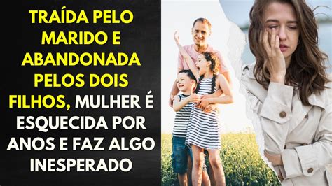 Traída Pelo Marido e Abandonada Pelos Dois Filhos Mulher é Esquecida