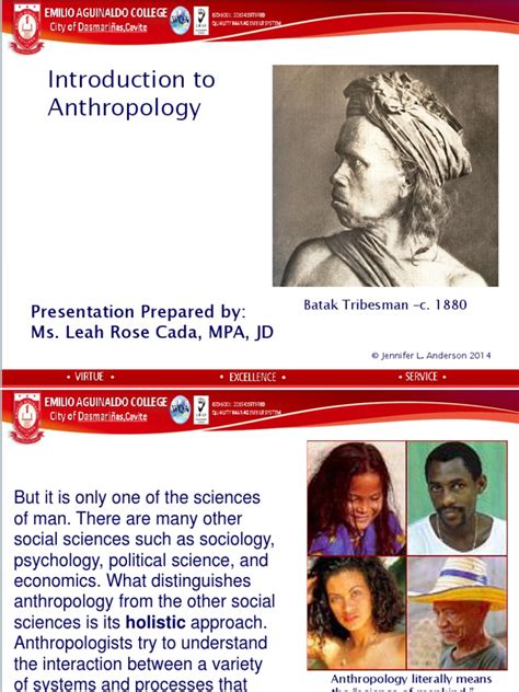 6 Anthropology And The 4 Fields Of Antro Pdf Anthropology Science