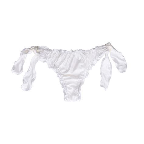 Aura Slip Normale Bianco Solo S E M Ellebi Bikini