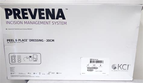 New Kci Pre Us Prevena Incision Management System Kit Peel Place