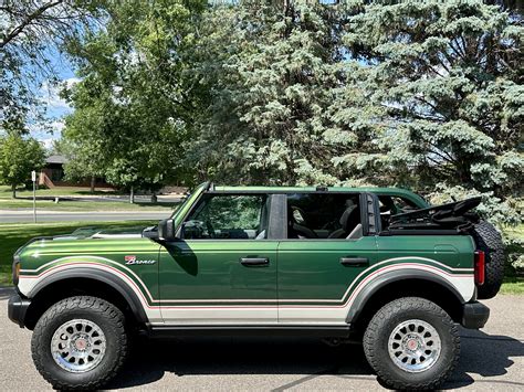 Eruption Green Retromod With Ranger Stripes Bronco6g 2021 Ford Bronco And Bronco Raptor Forum