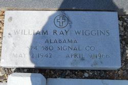 William Ray Wiggins M Morial Find A Grave