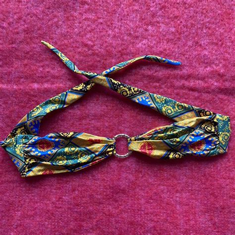 Sommer Swim Xena Baroque Bandeau Bikini Top Super Depop