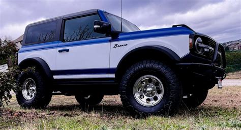 Retrolicious Two Tone Ford Bronco First Edition Sells For A Whopping