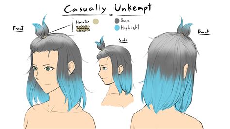 My Entry for the Hairstyle Design Contest! (Didn't win :'D) : r/ffxiv