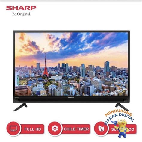 Jual Sharp Led Tv Inch Fhd T C Dd I Digital Tv Shopee Indonesia