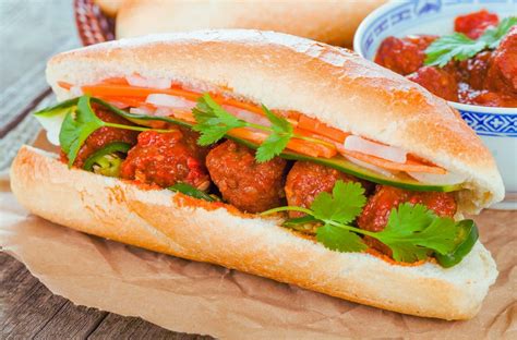 Delicious Pork Meatball Banh Mi Sliders Recipe