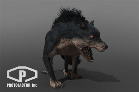 Barghest 3d 生物 Unity Asset Store