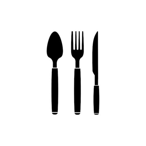 Premium Vector | Spoon fork knife logo