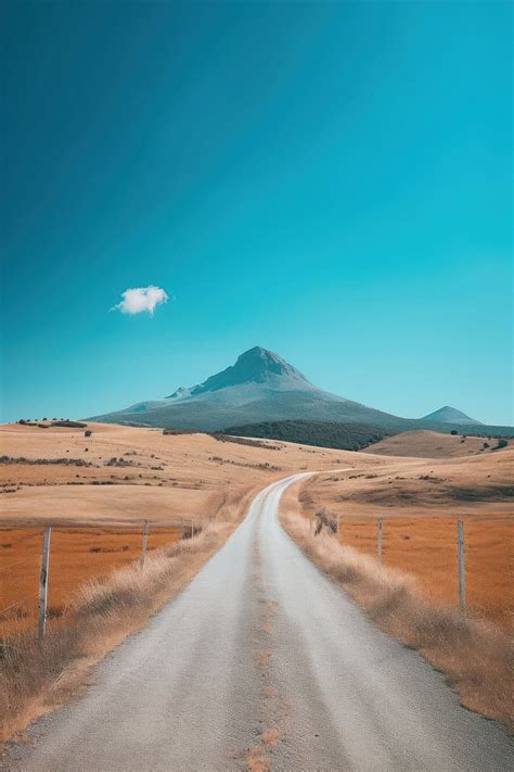 Summer Scenery Road Sky Mountain Premium Photo Rawpixel