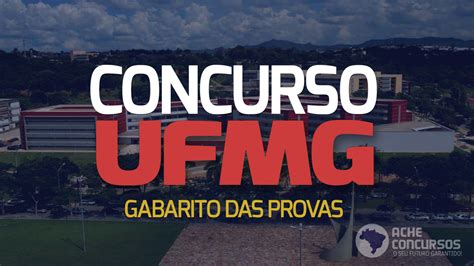 Gabarito Ufmg Para Técnicos Sai Pela Copeve Neste Domingo 26