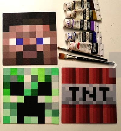 Minecraft Pig Painting