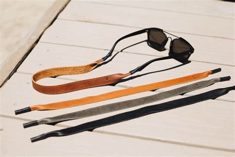 Leather Sunglass Strap Sunglass Retainer Strap For Etsy