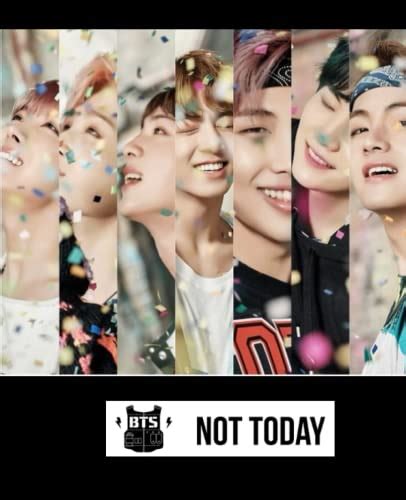 Bts Not Today Bts Composition Notebook Bts Notebook Kpop Notebooks