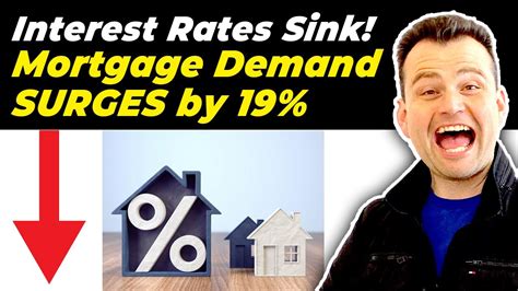 Interest Rates Sink Mortgage Demand Surges By Youtube