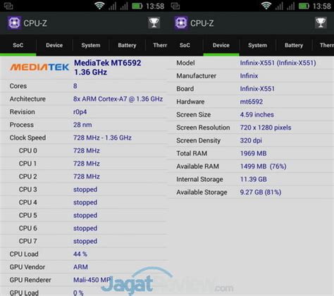 Review Smartphone Android Infinix Hot Note X551 Jagat Review