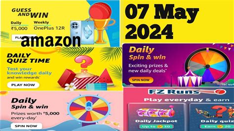 Amazon Daliy Quiz Answer Telugu Amazon Quiz Answer Today Funzone