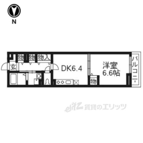 阪急嵐山線 上桂駅 地上2階建て 築14年 京都府京都市西京区山田猫塚町 635万円／1dk 洋室66 Dk64／3567