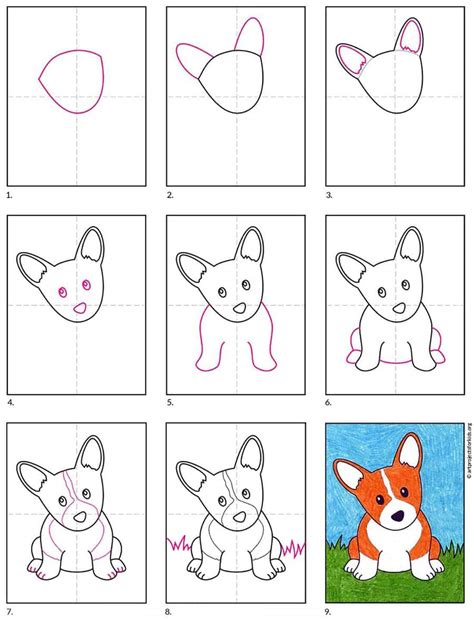 draw  dog kcvsera