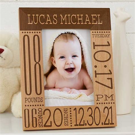 Personalized Birth Information Baby Picture Frames Baby Love 4x6