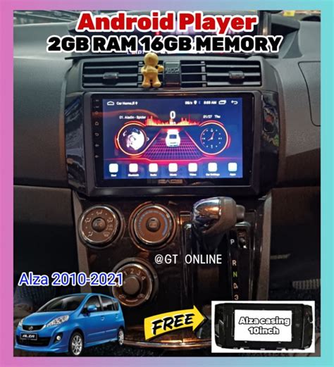 Free Gift Proton Saga Casing With Inch Android Player