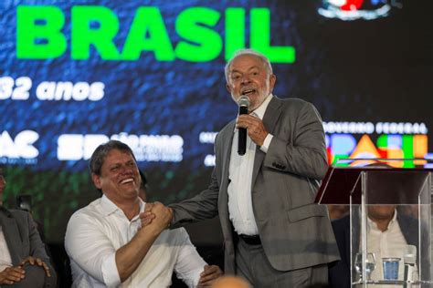 Lula E Tarcísio Celebram Parceria Sob Vaias E Aplausos 02 02 2024