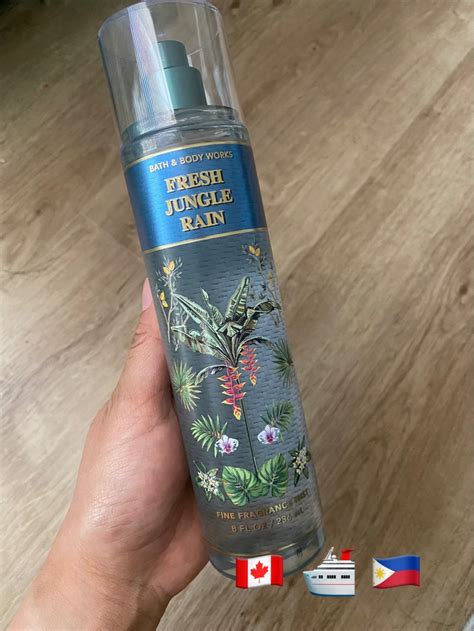 Fresh Jungle Rain Fragrance Mist Beauty Personal Care Fragrance