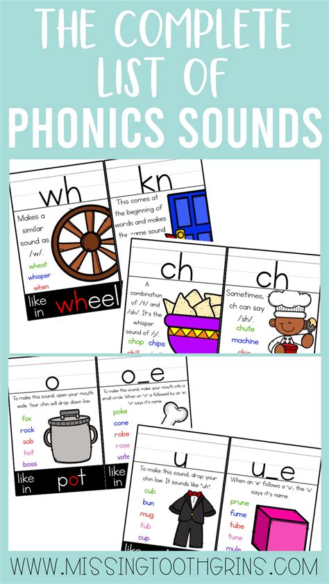 Are You New To Teaching Phonics Check Out This Complete List Of