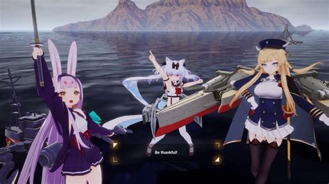 Azur Lane Crosswave Gameplay Youtube