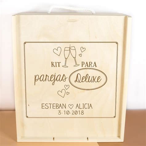 Kit Para Bodas Personalizado Deluxe Calledelregalo Es