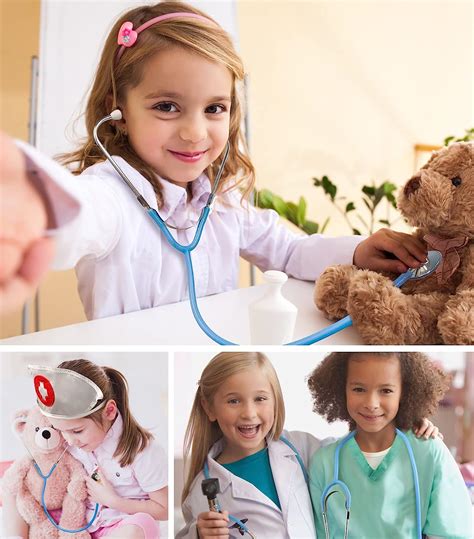 DISHIO Kit de médico para niños ropa de vestir para niñas con médico