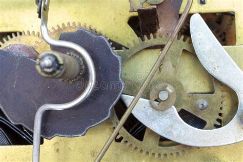 Clock mechanism stock photo. Image of hour, mechanism - 37774824