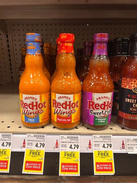 Red Hot Sauces Are B1G1 FREE At Kroger Kroger Krazy