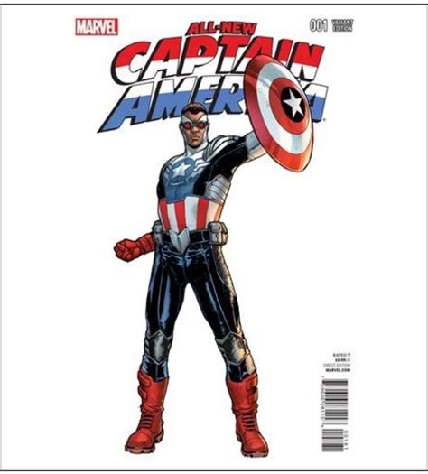 Black Captain America leading comic book diversity | The Gayly