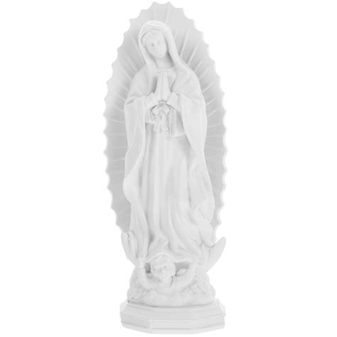 Virgin Mary Figurine Resin Virgin Mary Statue Catholic Sculpture