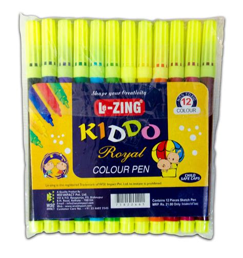 Lezing Kiddo Royal Fluorescent Cap Sketch Pen Click To Order Now