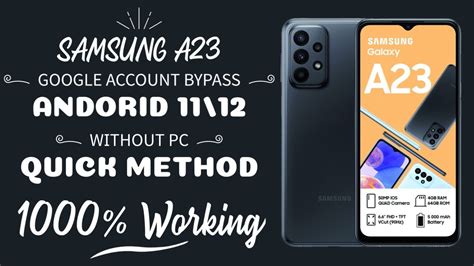 Samsung Galaxy A Frp Bypass Android Without Computer Samsung Sm