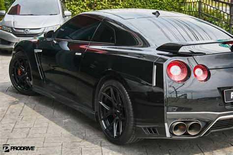 Nissan GTR R35 ลอ Vossen HF5 ขนาด 20 ตดพเศษสำหรบ GTR Prodrive