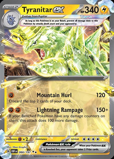 Deck Standard Tyranitar Ex Terastral Pokemon Tcg Pok