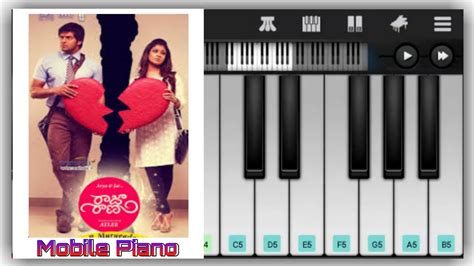 Raja Rani John And Keerthana Love Bgm In Mobile Piano Youtube