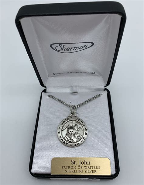 St John The Evangelist Medal With Chain 602383149613