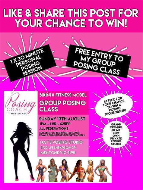 BIKINI FITNESS MODEL GROUP POSING CLASS ICN ANB WFF PCA IFBB All