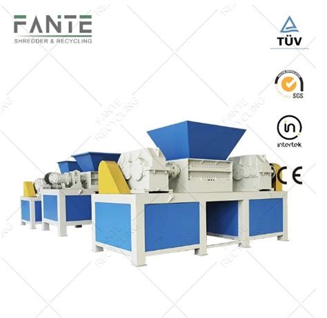 Industrial Heavy Model Shredder Twin Shaft Shredder Dual Shaft