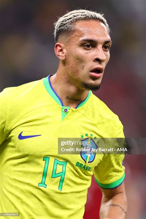 Anthony of Brazil during the FIFA World Cup Qatar 2022 Group G match ...